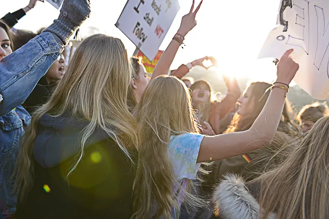 Photographe reporter Women's march 2017